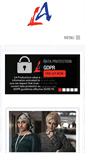 Mobile Screenshot of laproductions.co.uk